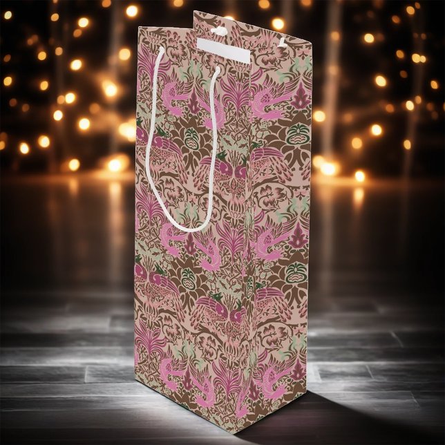 William Morris Peacock und Dragon Geschenktüte Für Weinflaschen (Von Creator hochgeladen)