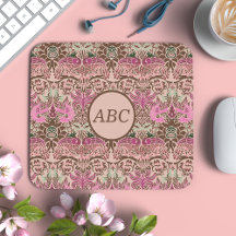 William Morris Peacock und Dragon Monogram