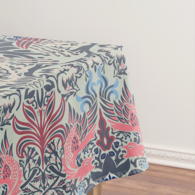 William Morris Peacock und Dragon Tischdecke (Beispiel)