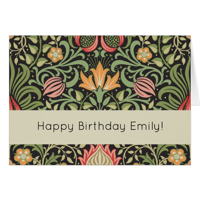 William Morris Persian Floral Antique (Vorderseite (Horizontal))