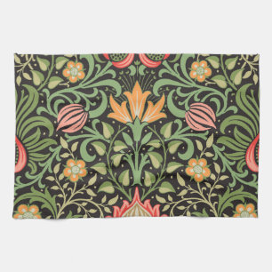 William Morris Persian Floral Antique Geschirrtuch