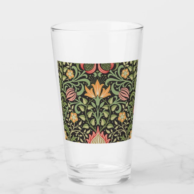 William Morris Persian Floral Antique Glas (Vorderseite)