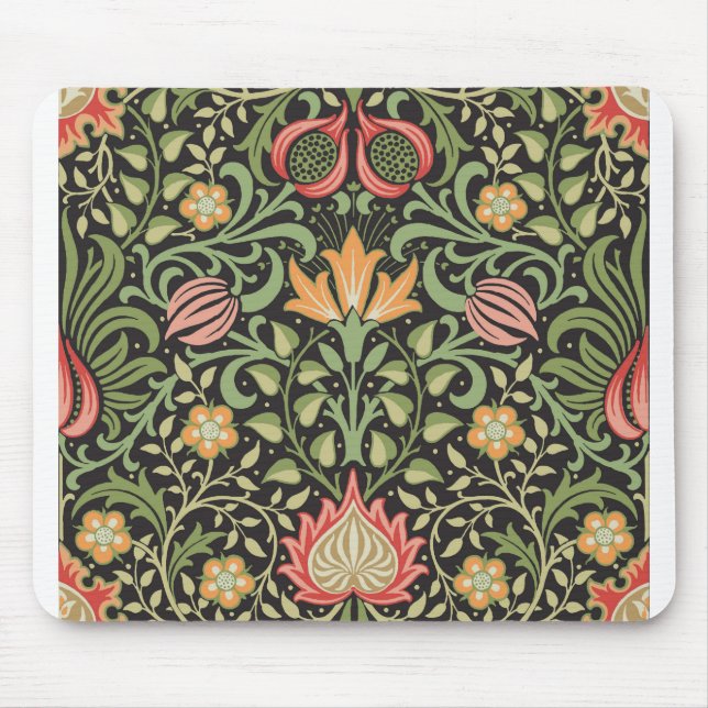 William Morris Persian Floral Antique Mousepad (Vorne)