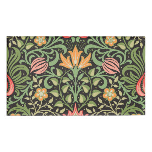 William Morris Persian Floral Antique Namenschild