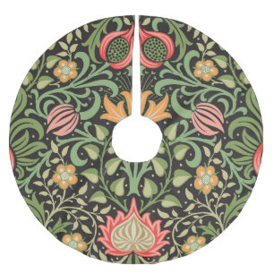 William Morris Persian Floral Antique Polyester Weihnachtsbaumdecke