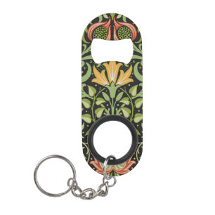 William Morris Persian Floral Botanical Design Mini Flaschenöffner
