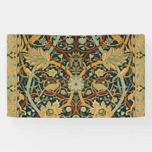 William Morris Persian Oriental Tepet Art Banner
