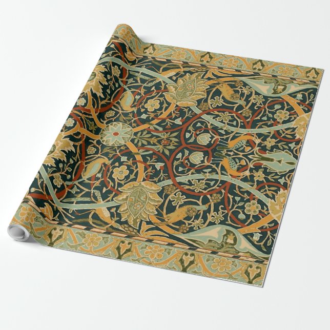 William Morris Persian Oriental Tepet Art Geschenkpapier (Ungerollt)