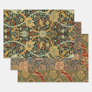 William Morris Persian Oriental Tepet Art Geschenkpapier Set