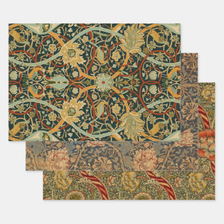 William Morris Persian Oriental Tepet Art Geschenkpapier Set