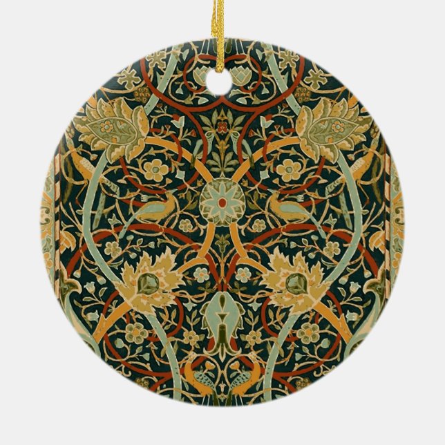 William Morris Persian Oriental Tepet Art Keramikornament (Hinten)