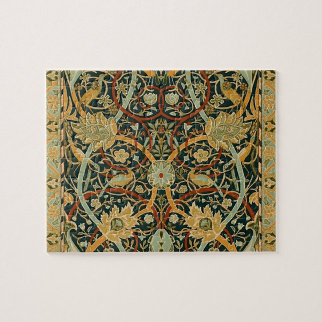 William Morris Persian Oriental Tepet Art Puzzle (Horizontal)
