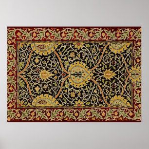 William Morris Persian Tepet Art Print Design Poster