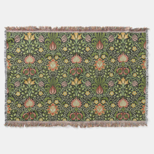 William Morris Persisch Schwarze Blumengestaltung Decke