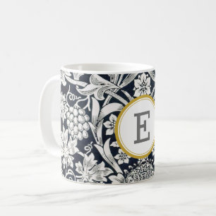 William Morris PERSONALISIERT INITIAL Kaffeetasse