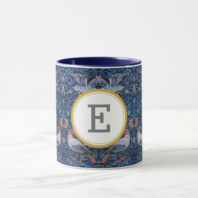 William Morris PERSONALISIERT INITIAL Tasse (Zentrum)