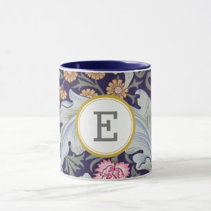 William Morris PERSONALISIERT INITIAL Tasse