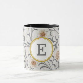 William Morris PERSONALISIERT INITIAL Tasse