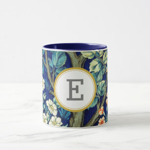 William Morris PERSONALISIERT INITIAL Tasse