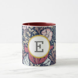 William Morris PERSONALISIERT INITIAL Tasse