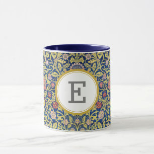 William Morris PERSONALISIERT INITIAL Tasse