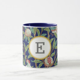 William Morris PERSONALISIERT INITIAL Tasse