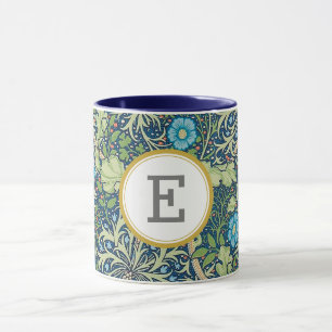 William Morris PERSONALISIERT INITIAL Tasse