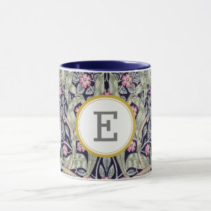 William Morris PERSONALISIERT INITIAL Tasse