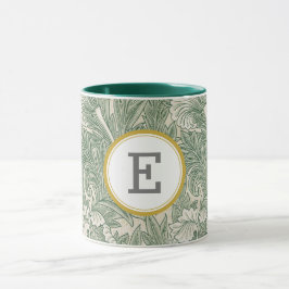 William Morris PERSONALISIERT INITIAL Tasse