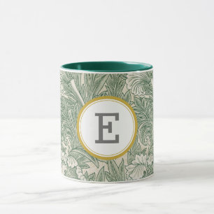 William Morris PERSONALISIERT INITIAL Tasse