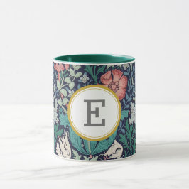 William Morris PERSONALISIERT INITIAL Tasse