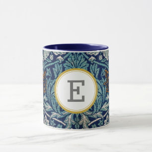 William Morris PERSONALISIERT INITIAL Tasse