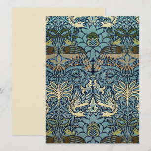William Morris Pfau und Drache Webdesign