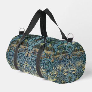 William Morris Pfau und Drache Webdesign Duffle Bag