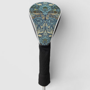 William Morris Pfau und Drache Webdesign Golf Headcover