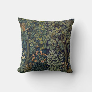 William Morris Pheasant Bird Tree Woodland Kissen