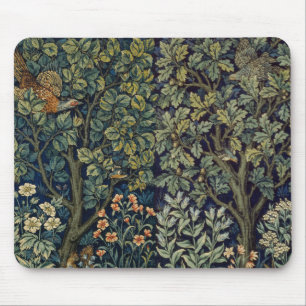 William Morris Pheasant Bird Tree Woodland Mousepad