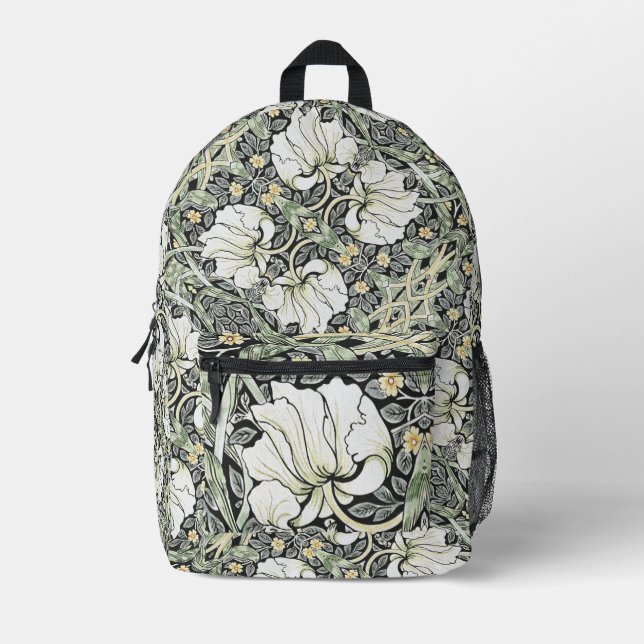 William Morris Pimpernel Bedruckter Rucksack (Vorderseite)