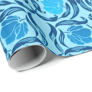 William Morris Pimpernel, Denim & Light Blue Geschenkpapier