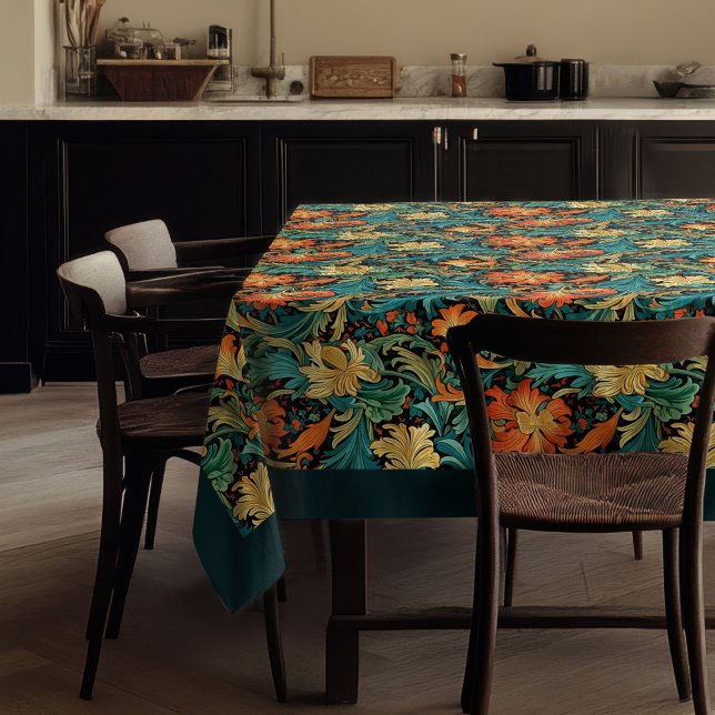 William Morris Pimpernel farbenfrohe, lebendige Fa Tischdecke (William Morris Pimpernel colorful vibrant colors Tablecloth)