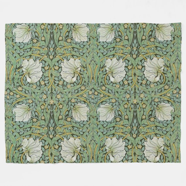 William Morris - Pimpernel Fleecedecke (Vorderseite (Horizontal))