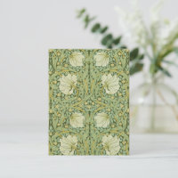 William Morris Pimpernel Floral Blue Wallpaper