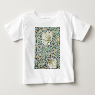 William Morris Pimpernel Floral Wallpaper Baby T-shirt