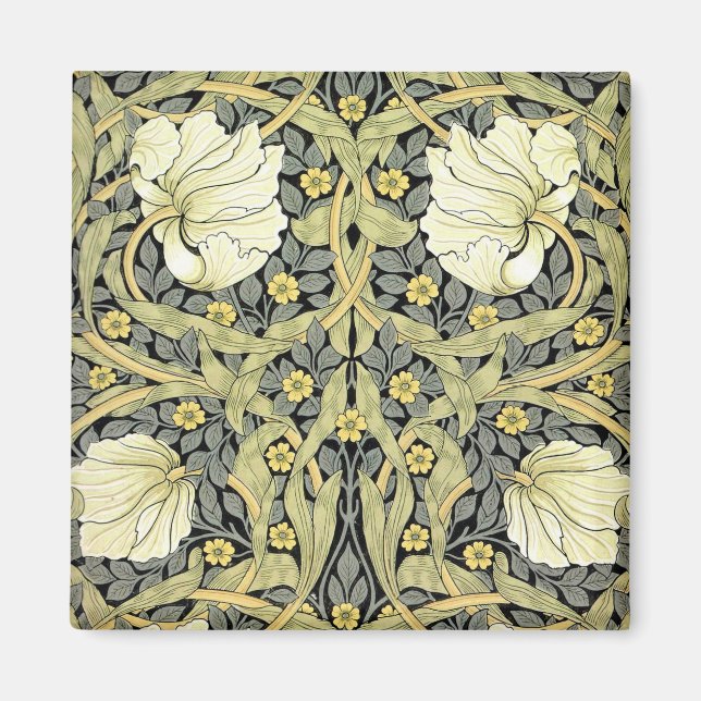 William Morris Pimpernel Floral Wallpaper Magnet (Vorne)