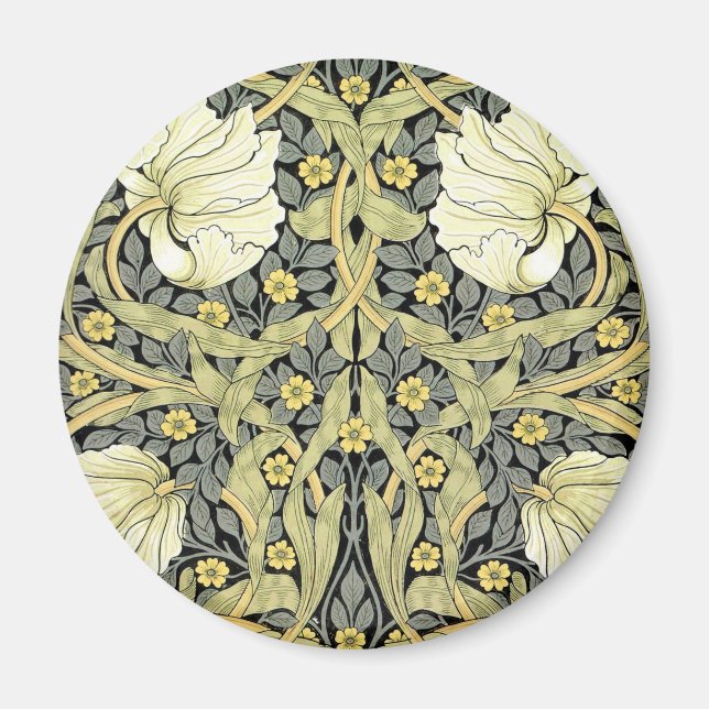 William Morris Pimpernel Floral Wallpaper Magnet (Vorne)