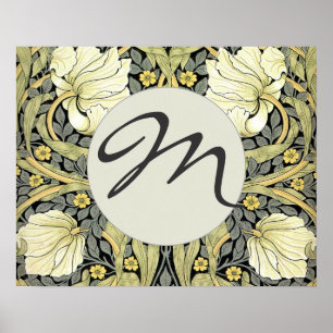 William Morris Pimpernel Floral Wallpaper Poster
