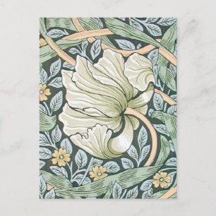 William Morris Pimpernel Floral Wallpaper Postkarte