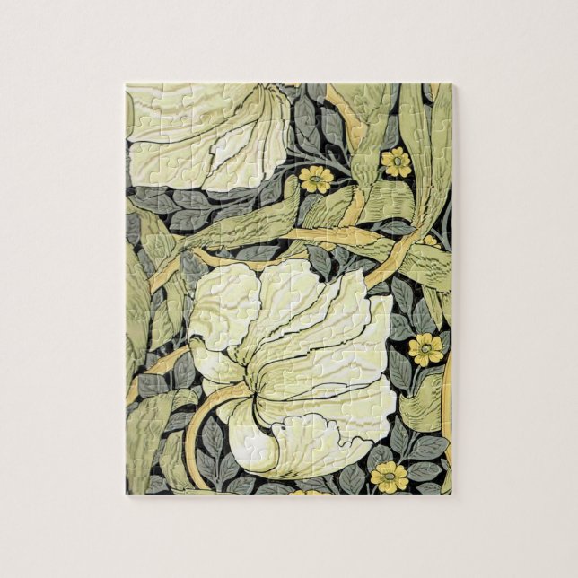 William Morris Pimpernel Floral Wallpaper Puzzle (Vertikal)