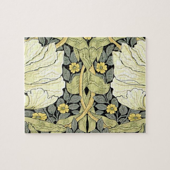 William Morris Pimpernel Floral Wallpaper Puzzle (Horizontal)
