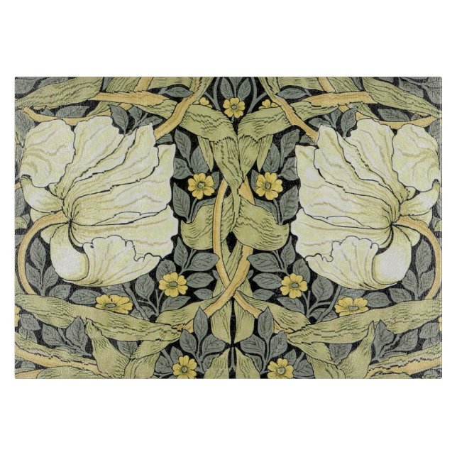 William Morris Pimpernel Floral Wallpaper Schneidebrett (Vorderseite)